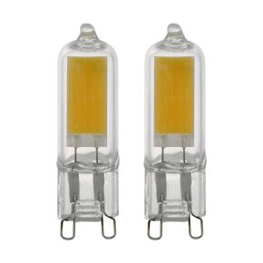 Eglo 2W G9 LED 4000K Light Bulb, Pack of 2, Warm White