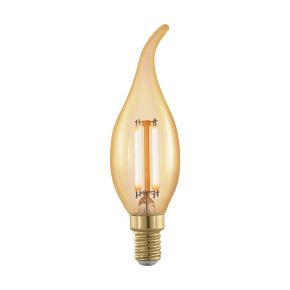 Eglo 4W E14 LED CF35 1700K Light Bulb, Warm White