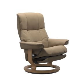 Stressless Mayfair Medium Power Dual Power Recliner Chair, Paloma Funghi