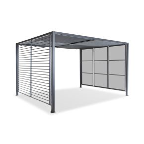 Kettler Deluxe LED Solar Panalsol Pagoda, 3x3.5m