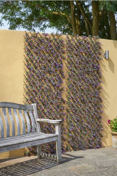 Smart Garden Vivid Artificial Trellis, Violet